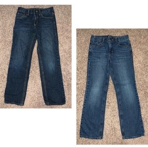 2 Pairs Boys Old Navy Jeans - Size 12 regular